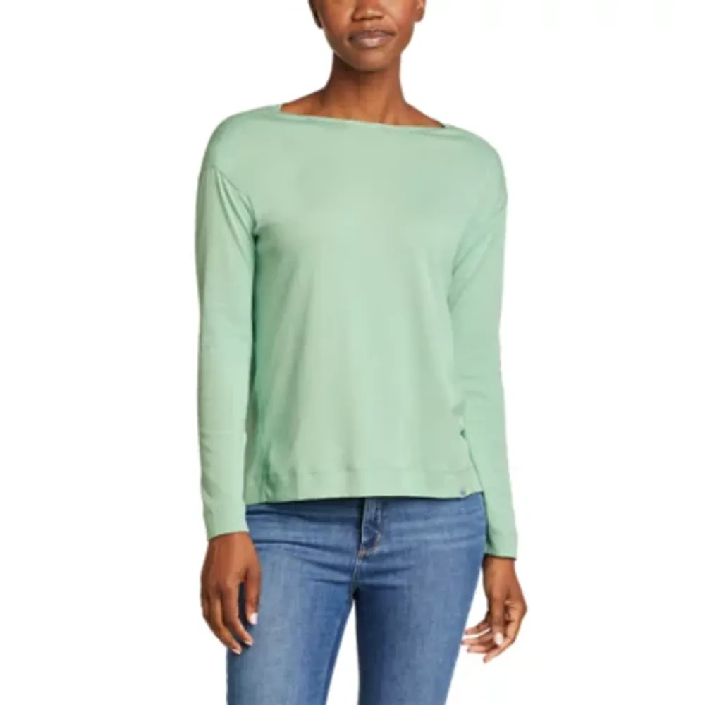 Eddie Bauer Women s Stine s High Low Hem T Shirt Kingsway Mall