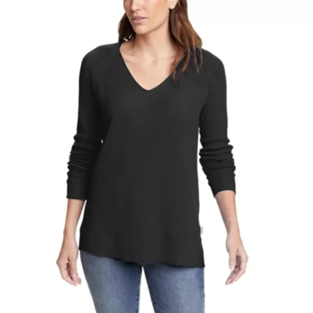 Eddie bauer shop v neck sweaters