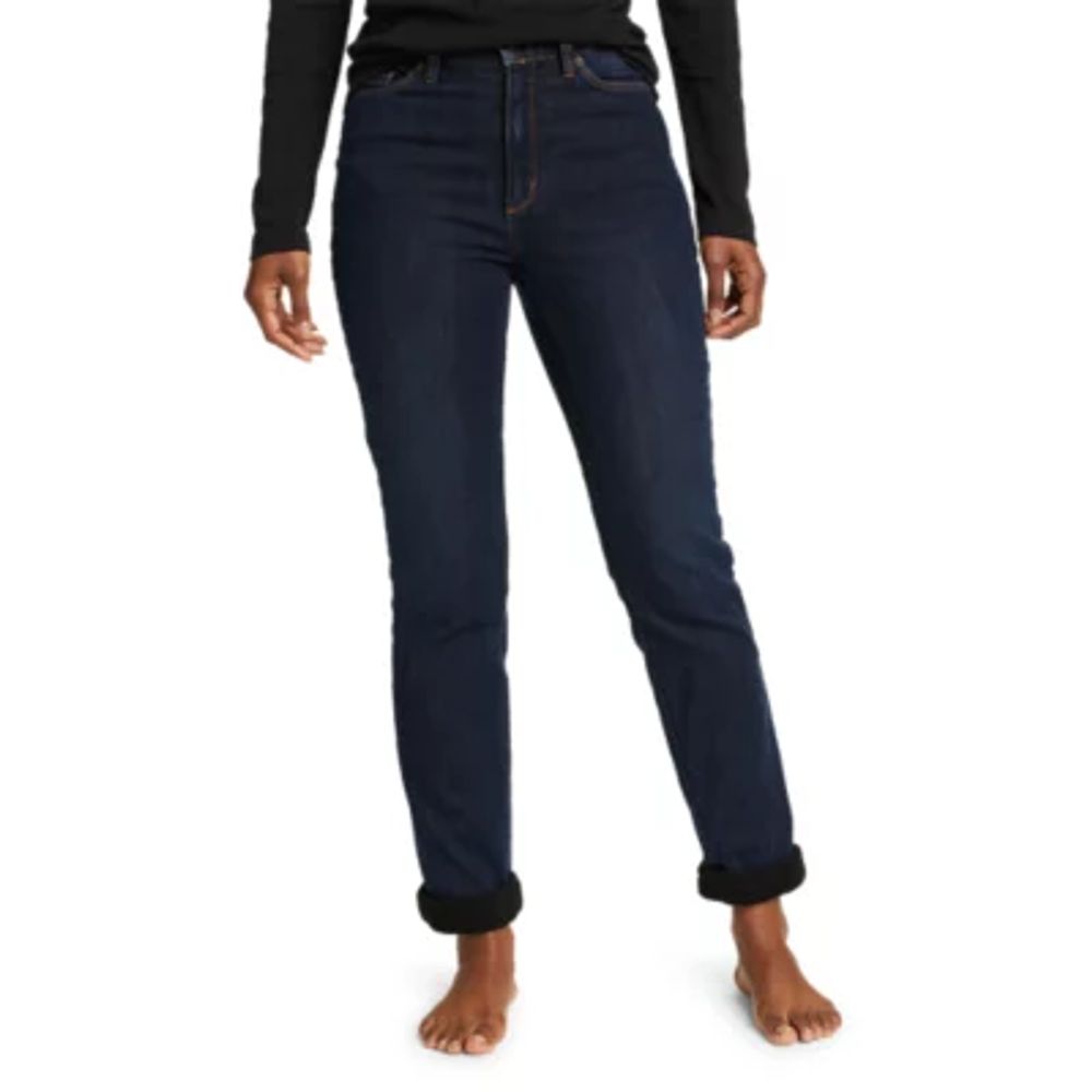 Lined store jeans women