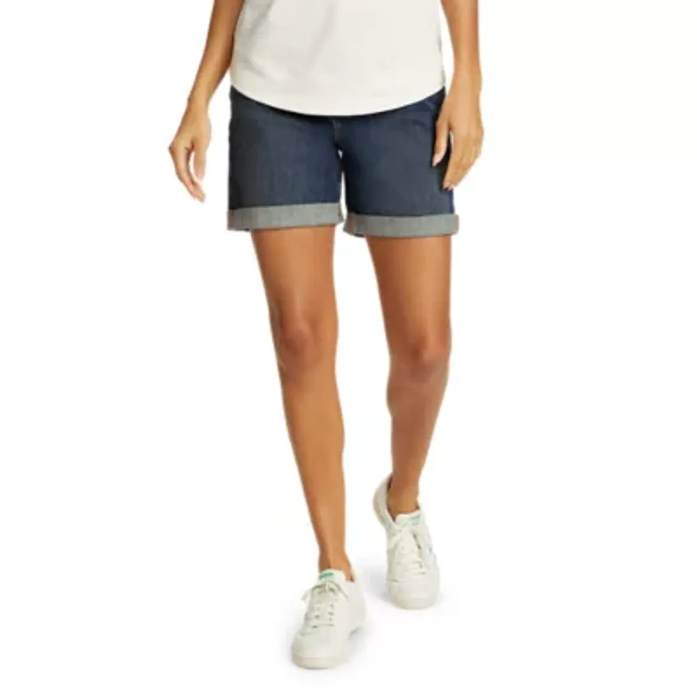 Eddie Bauer Women's Boyfriend Denim Shorts | Coquitlam Centre