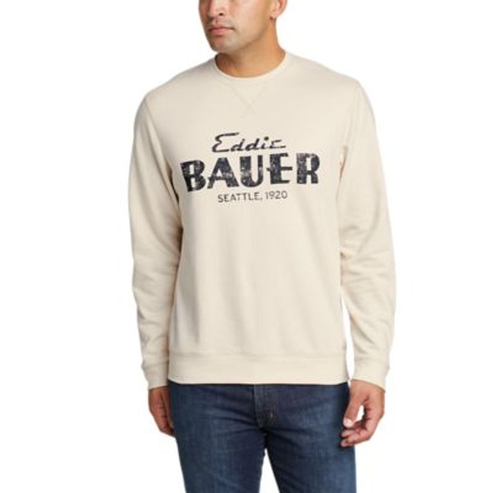 Eddie bauer camp fleece crew online sweatshirt