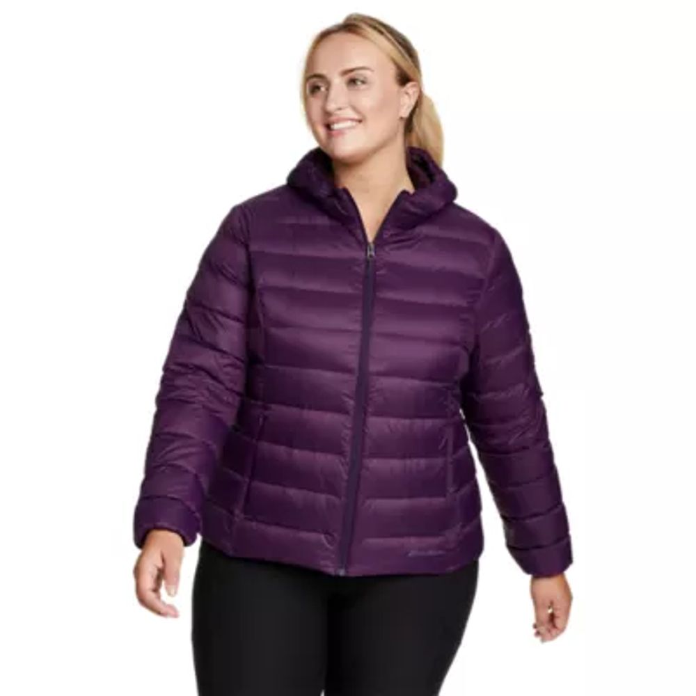 Eddie Bauer Women s CirrusLite Down Hooded Jacket Hawthorn Mall