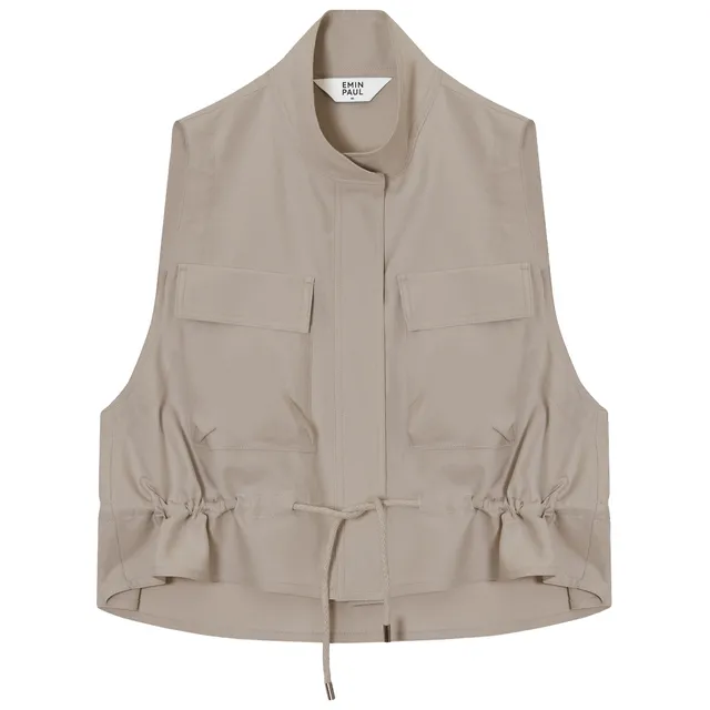 Sleeveless on sale utility vest