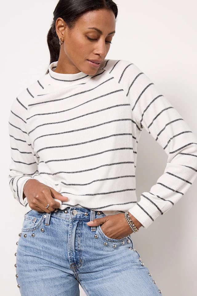 Brandy Melville Stephanie Stripe Top | Pacific City