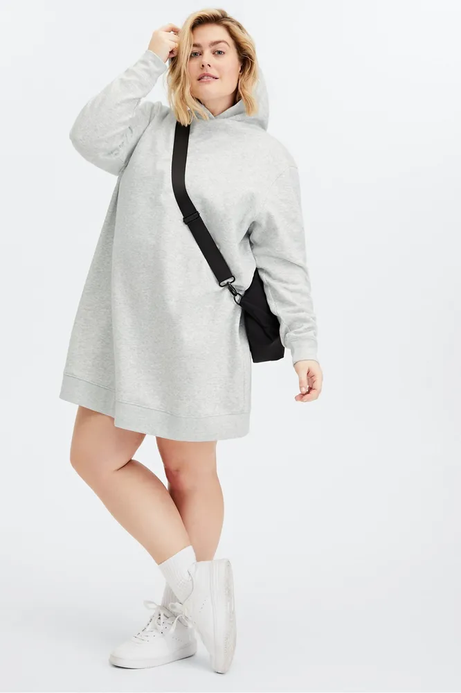 Plus size outlet hooded dresses