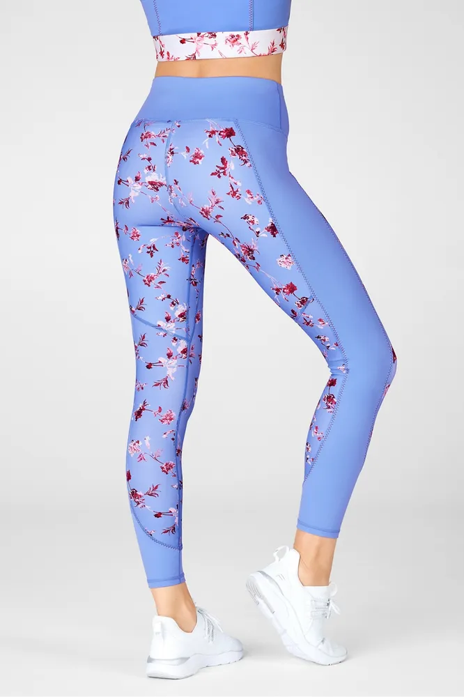 Fabletics white deals floral leggings