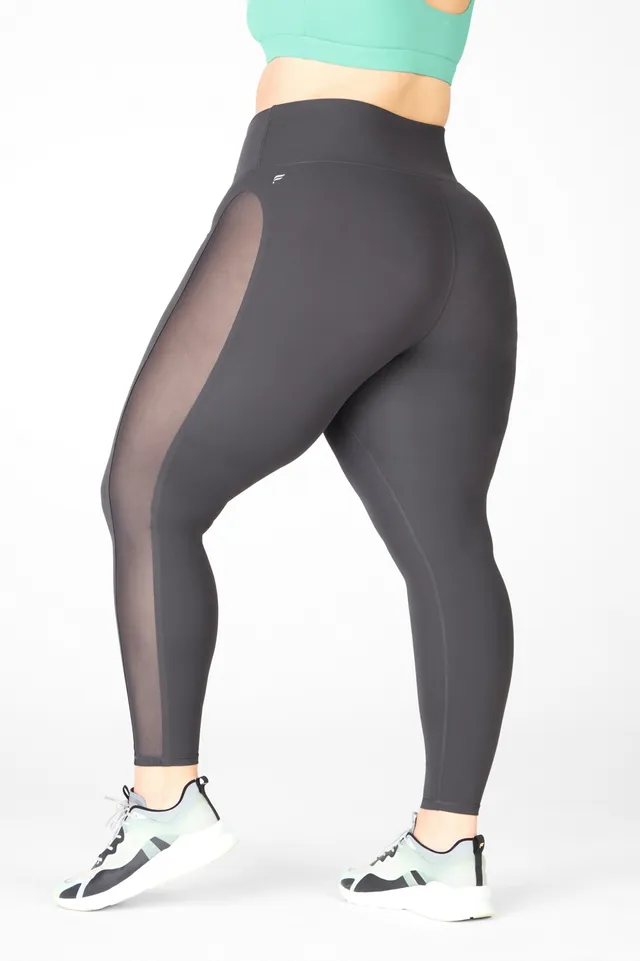 Plus size 2024 mesh leggings