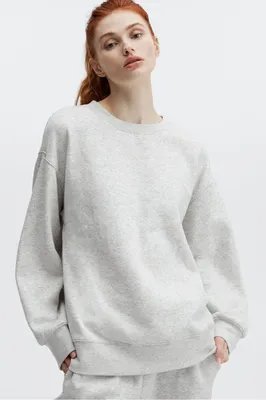 Light grey outlet sweatshirt