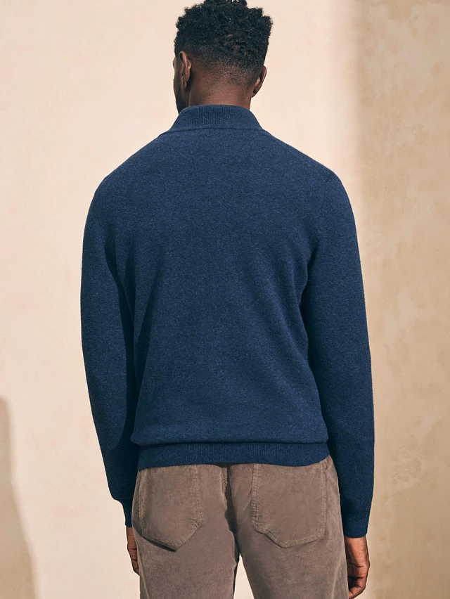 Faherty Beach Fleece Quarter Zip | Bethesda Row