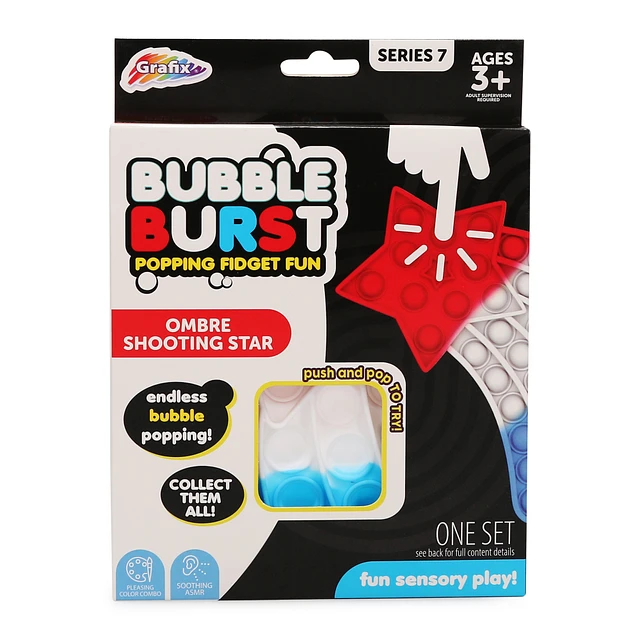 Five Below Bubble burst popper fidget toy shapes series 7