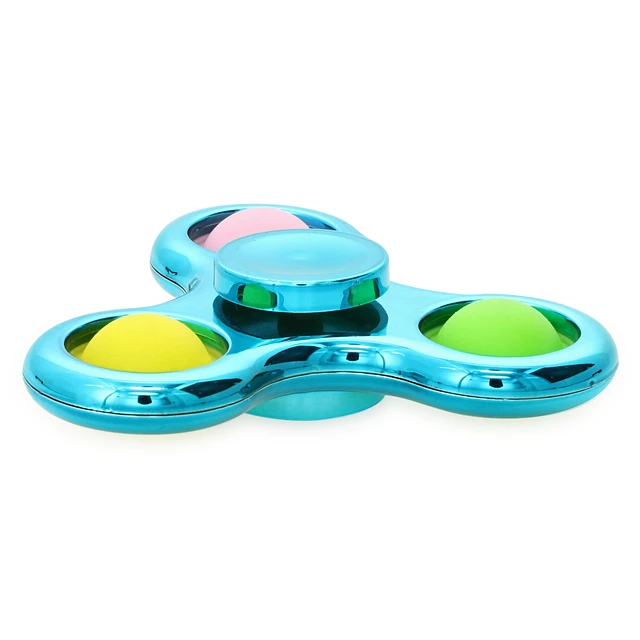 Five Below Grafix® bubble burst spinnerz popper fidget toy