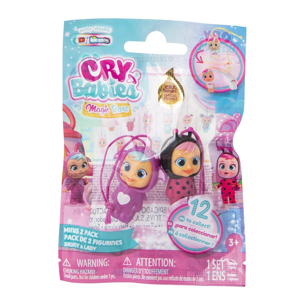 Cry Babies Tiny Cuddles Easter Bunny Lily 9 Plush Figure IMC