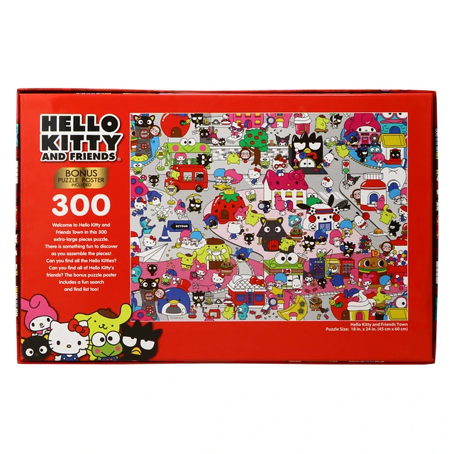 Five Below Hello kitty and friends™ 300-piece jigsaw puzzle at