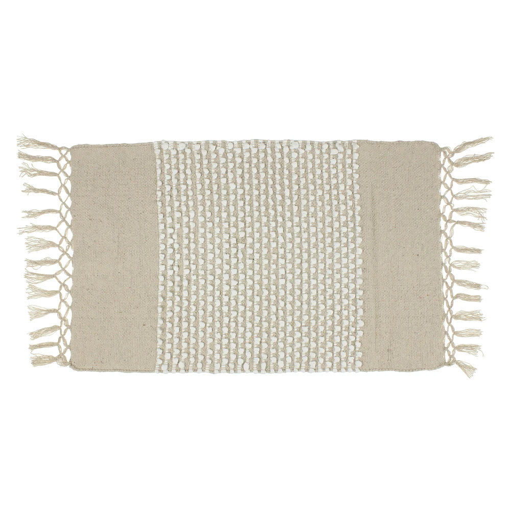 Five Below Woven fringe rug 2ft x 3ft at Hamilton Place in Chattanooga, TN