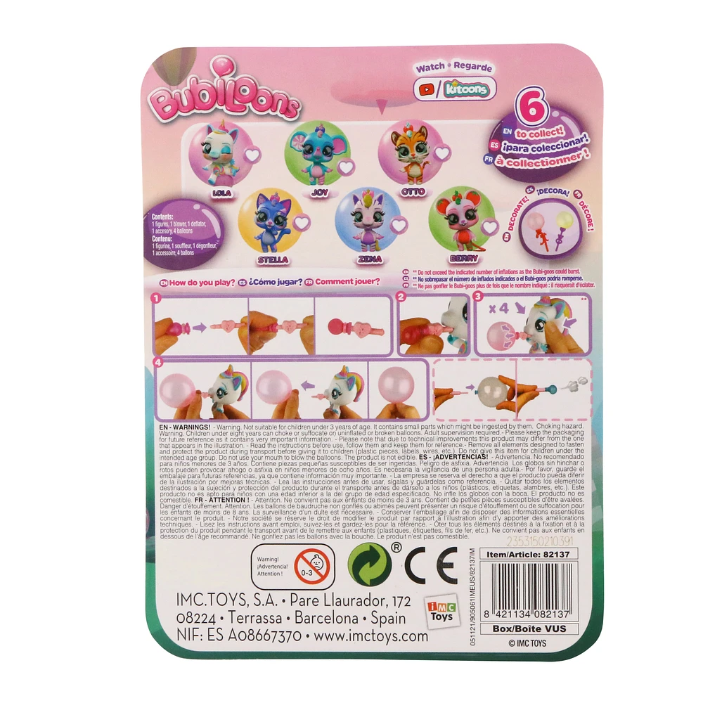 Five Below Bubiloons bubble blowing animal toy set at