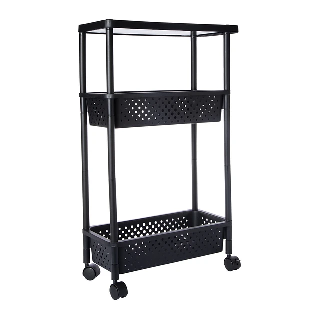 Five Below 3-tier plastic rolling cart 30.3in x 18.8in at Hamilton