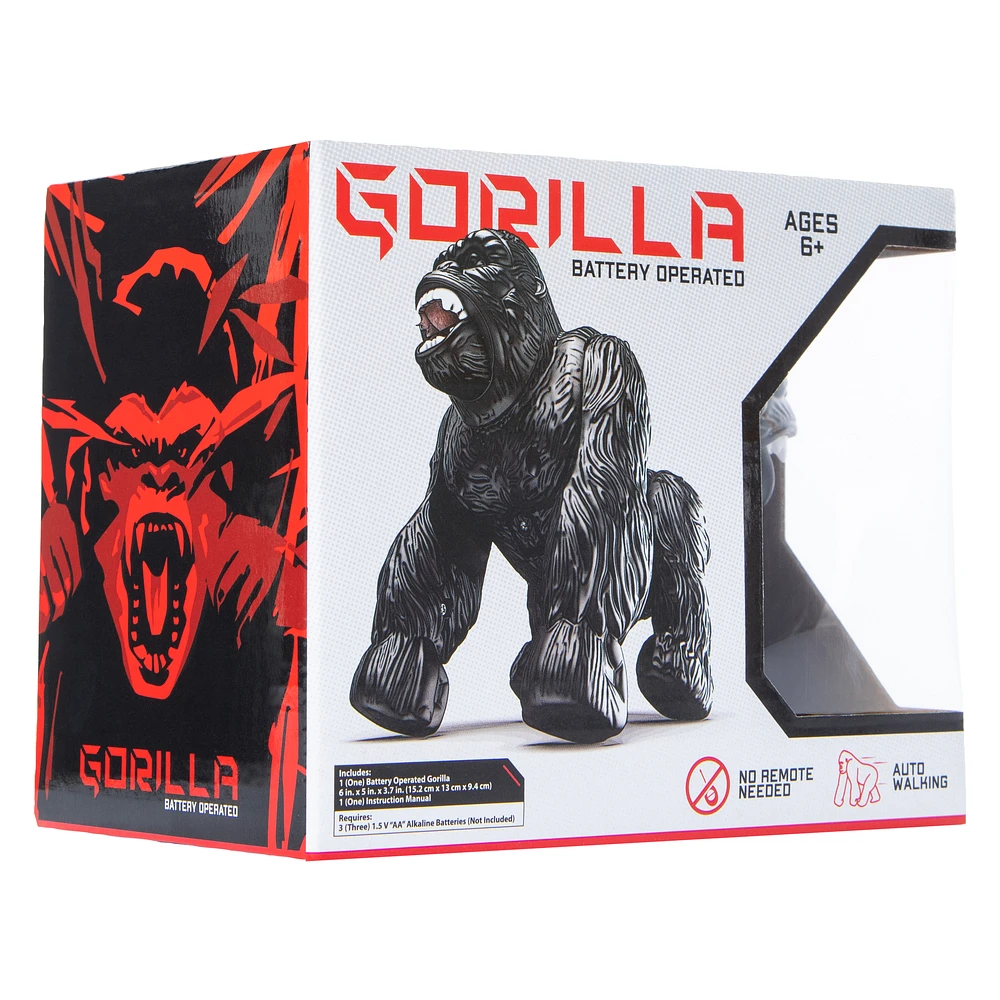 Walking gorilla toy outlet