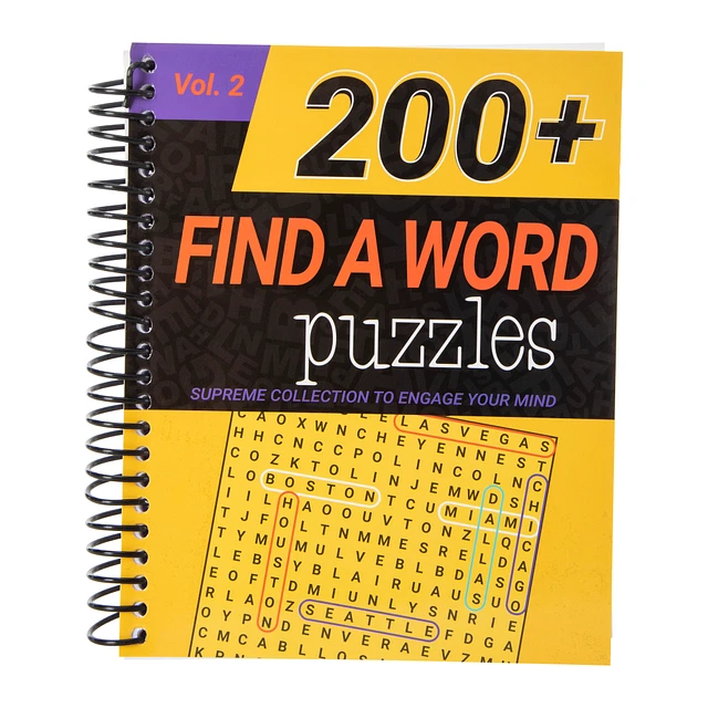 Five Below 200+ word search puzzles book at Hamilton Place in ...