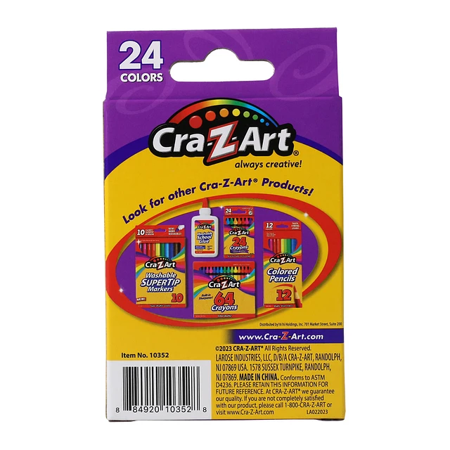 Amazon | Cra-Z-Art Coloured Pencils, 72ct | 色鉛筆 | 文房具