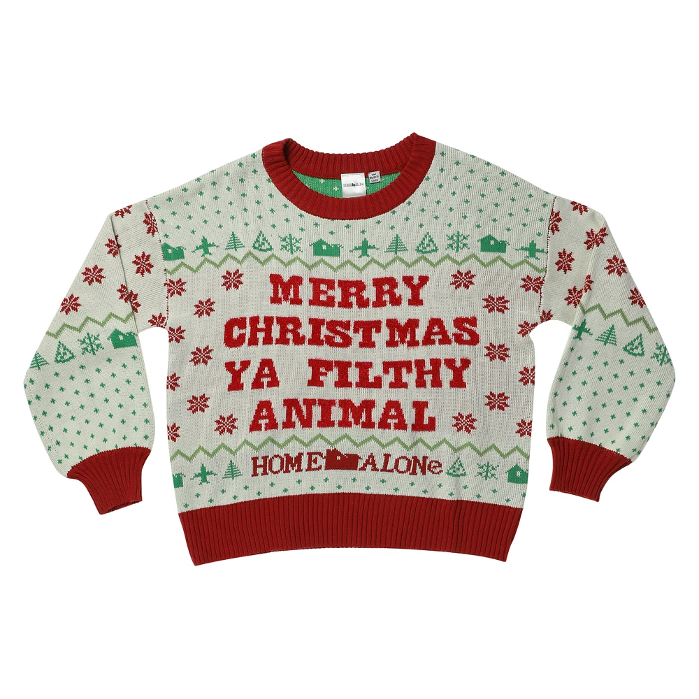 Merry christmas you filthy animal sweater clearance