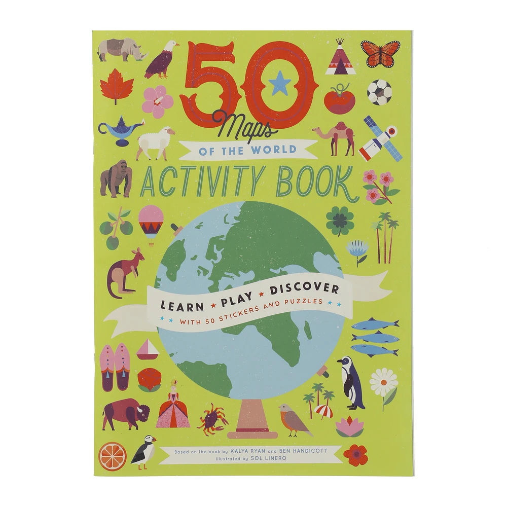 Five Below 50 maps of the world by kayla ryan & ben handicott ...