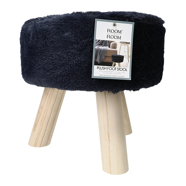 Faux fur stool five below deals
