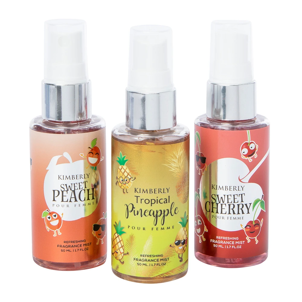 Five Below Kimberly's Fruit Fusion Refreshing Fragrance Mist
