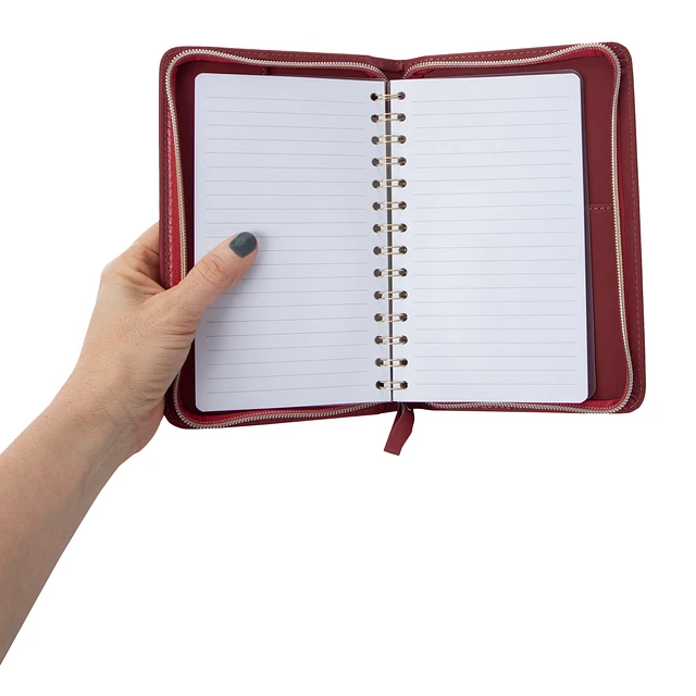 Five Below Padded Zipper Journal 6in x 8in at Hamilton Place