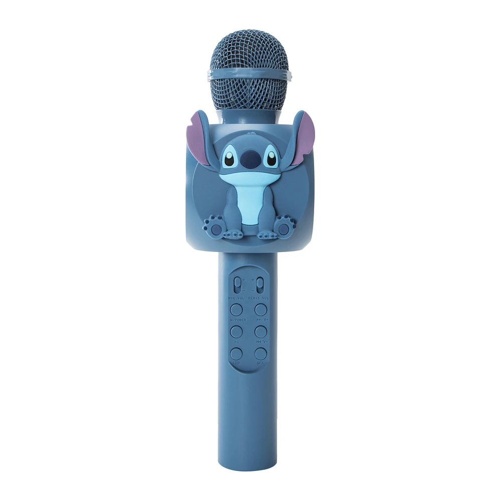 Five Below Bluetooth® Disney Stitch LED Karaoke Microphone