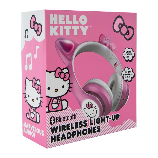 Five Below Bluetooth Hello Kitty Wireless Light Up Headphones