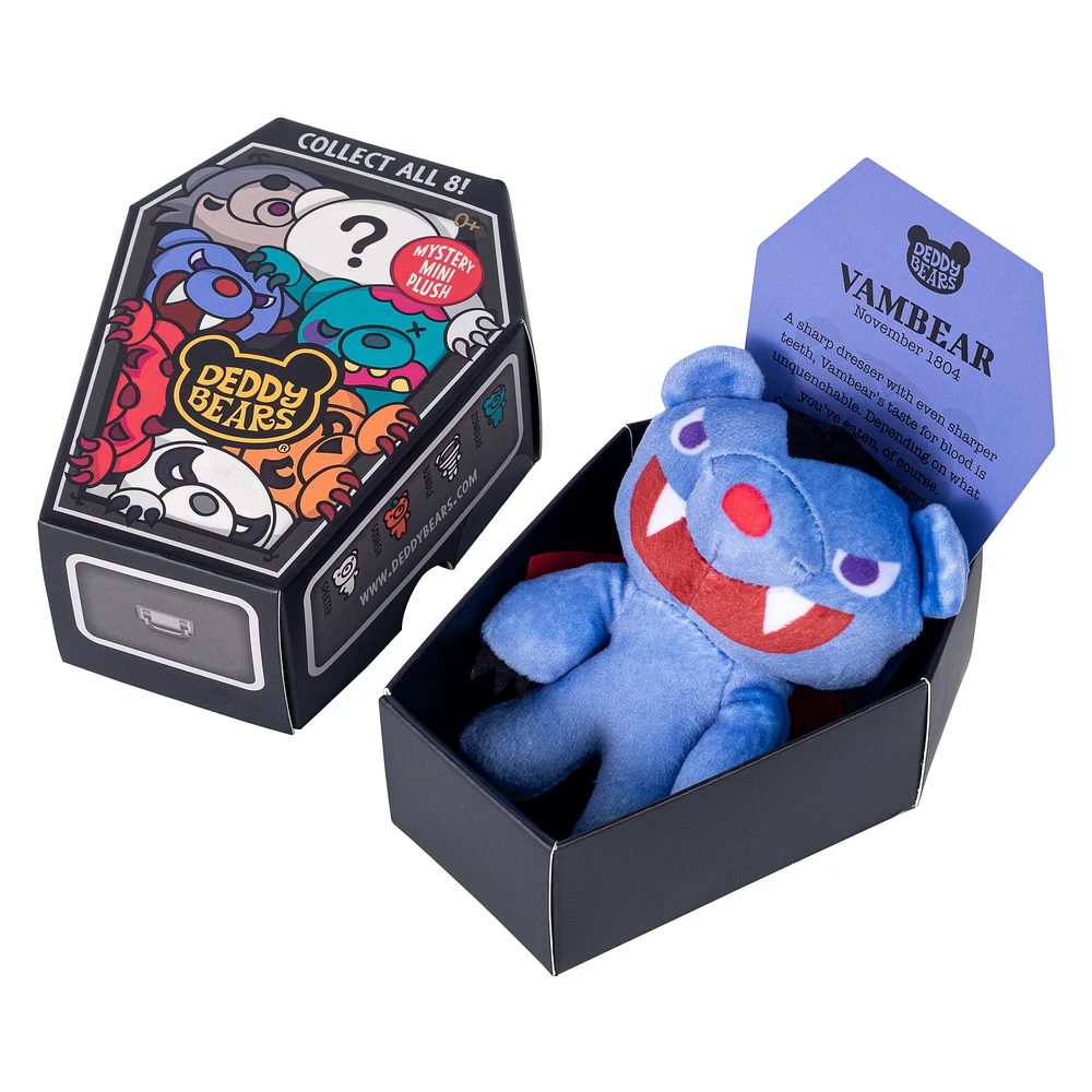 くま　カートリッジB Ｏ Five Below Deddy Bears® Coffin Mini Mystery Plush Blind Bag at