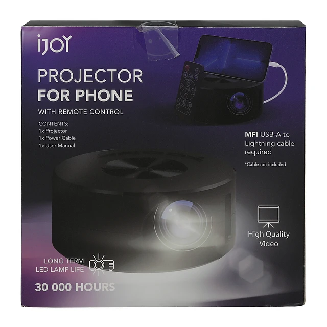 Vivitar hot Super Mini Projector with Remote Control