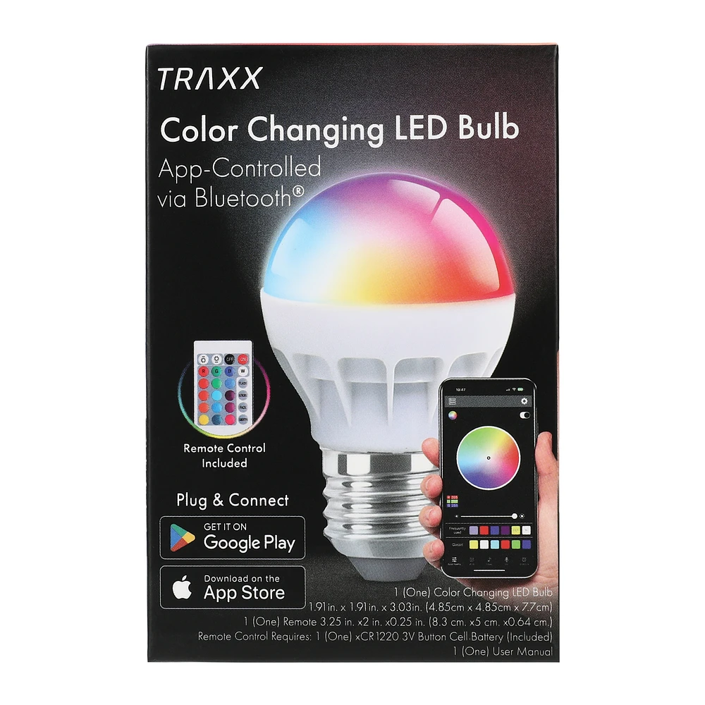 Five Below Traxx Color Changing LED Bulb | Hamilton Place
