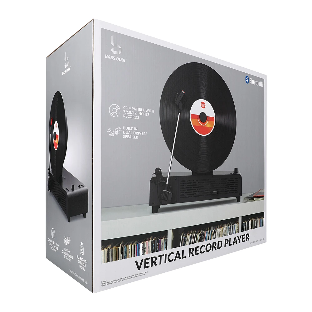 Five Below Bass Jaxx Bluetooth® Vertical Record Player at Hamilton