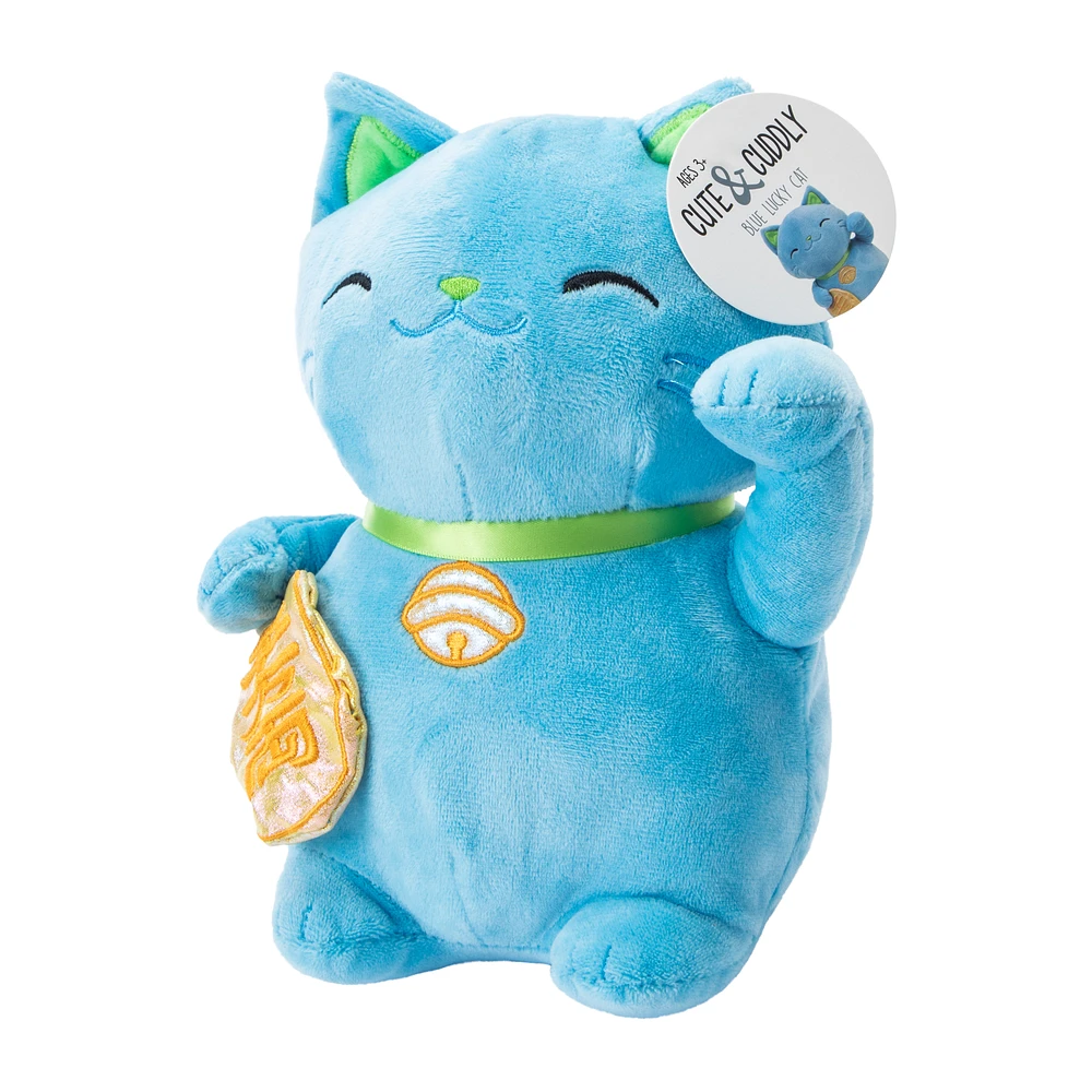 その他 MANPUKU Mint Cat Ban Plus size Five Below Cute & Cuddly Lucky Cat Plush at Hamilton Place in