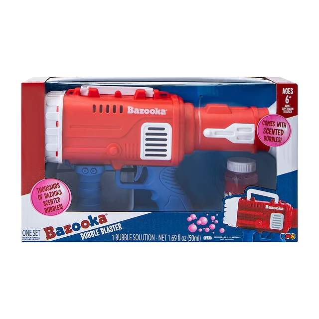 Five Below Bubble blaster with bubbles at Hamilton Place in