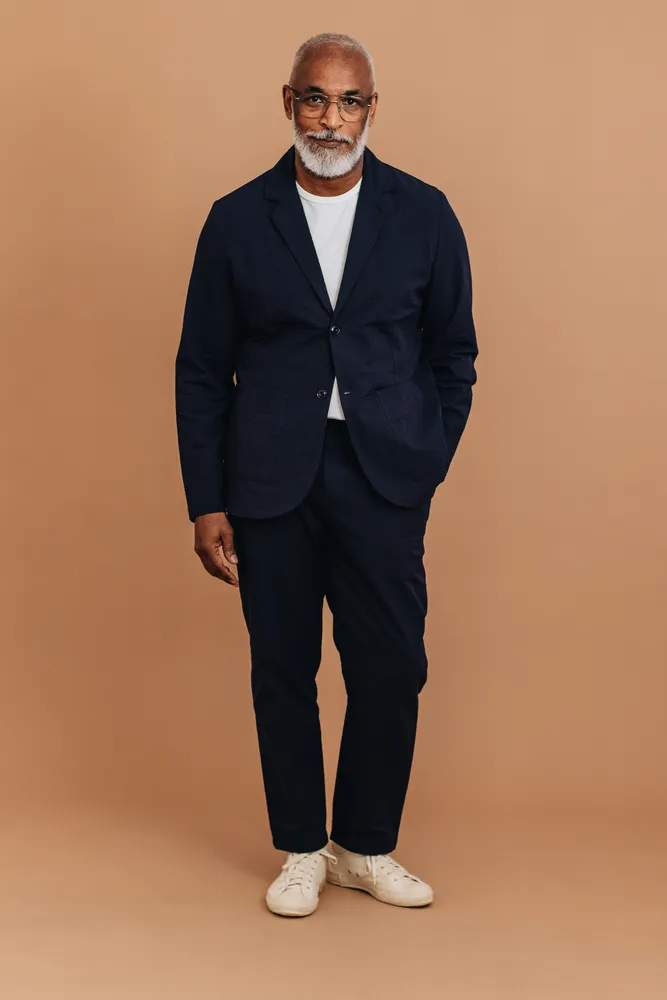 Casual blazer with shirt new arrivals