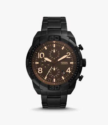 FOSSIL Bronson Chronograph Stainless Steel Watch - FS5878 - Fossil | Plaza Las Americas