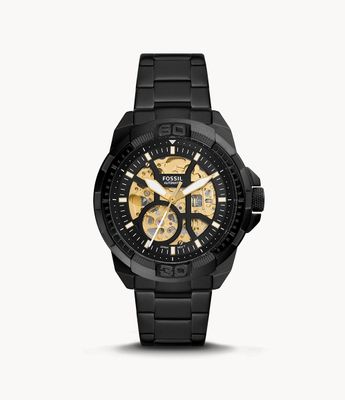 FOSSIL Bronson Chronograph Black Stainless Steel Watch - FS5876 - Fossil | Mall of AmericaÂ®