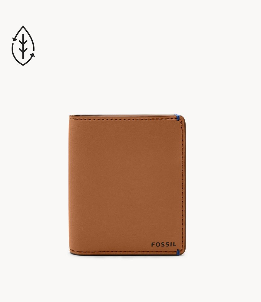 FOSSIL Joshua Cactus Leather Front Pocket Wallet ML4462231 Fossil