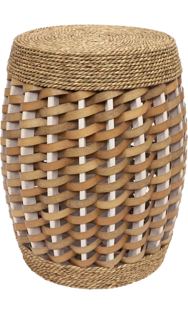 Rattan garden stool hot sale