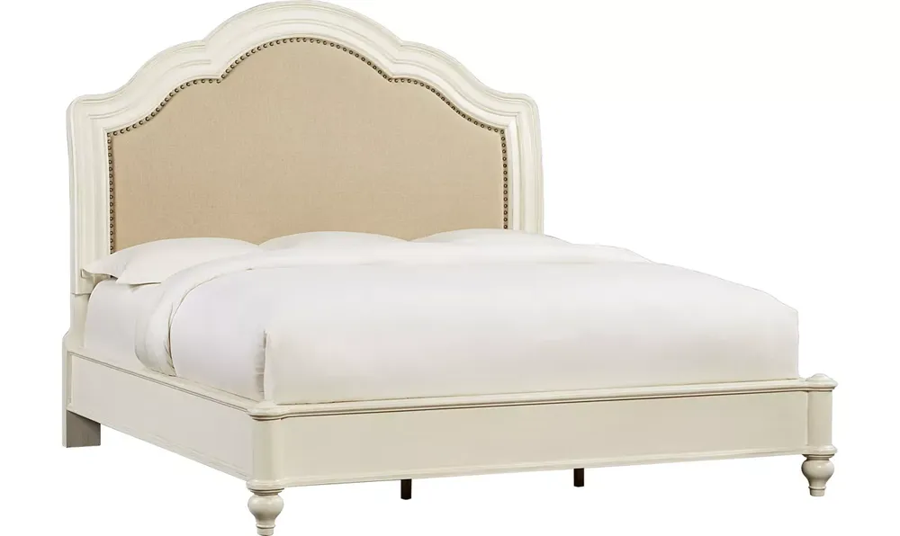 Havertys white deals bedroom set