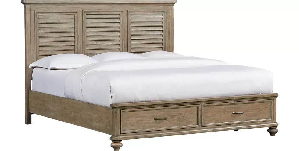 Havertys Furniture Forest Lane Storage Bed | Dulles Town Center