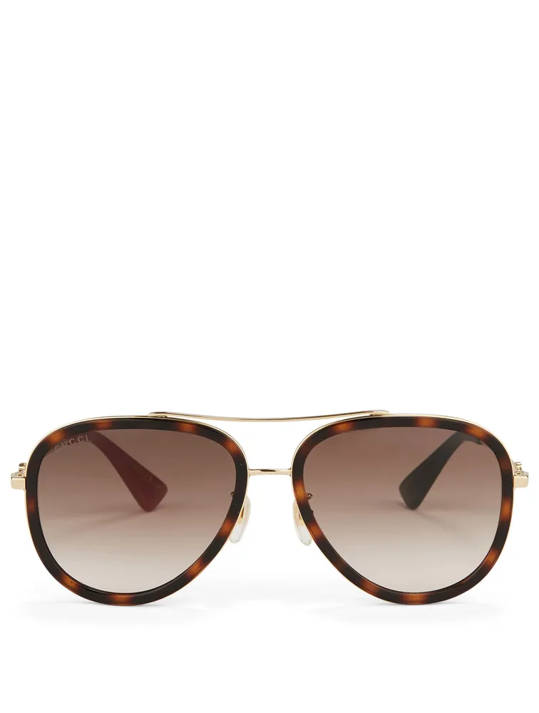 GUCCI Aviator Sunglasses Yorkdale Mall