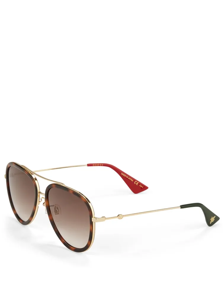 GUCCI Aviator Sunglasses Yorkdale Mall