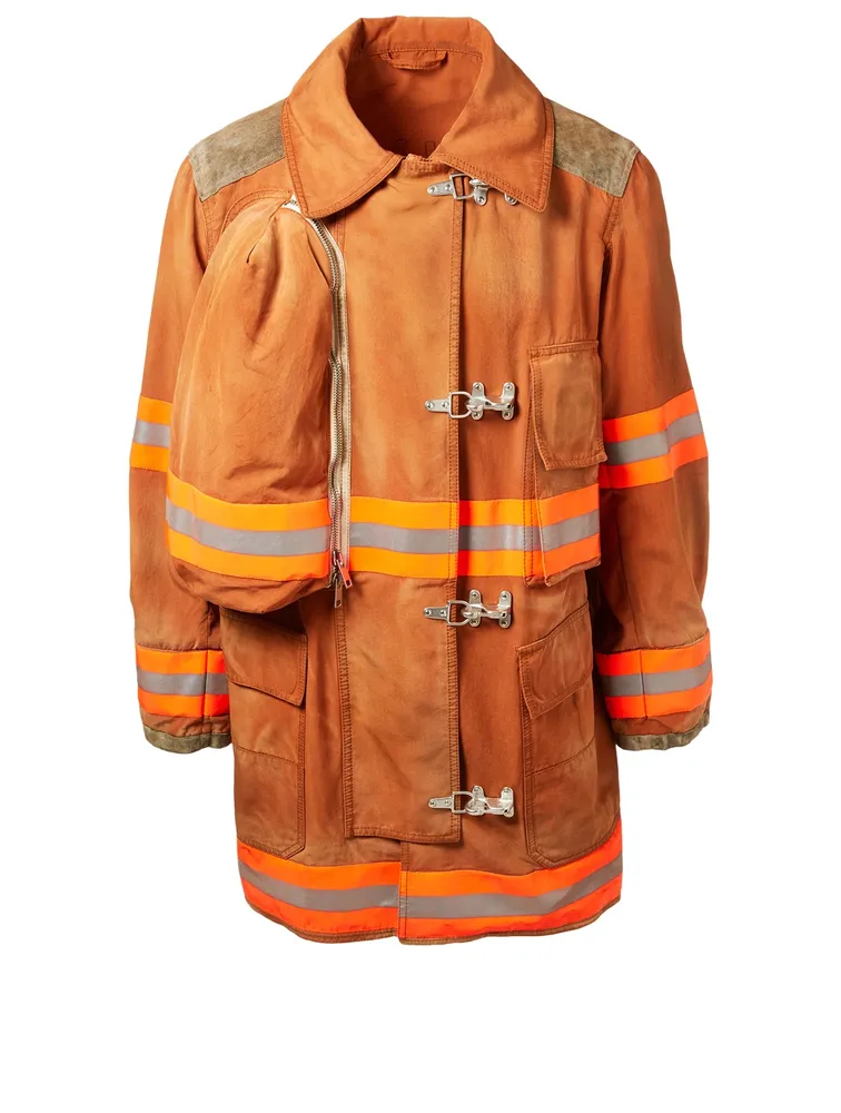 Holt Renfrew Distressed Fireman Jacket | Square One