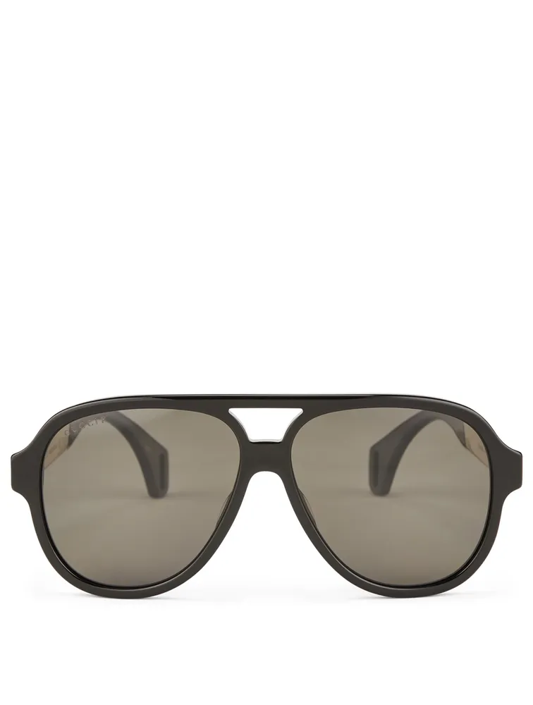Gucci Aviator Sunglasses Square One