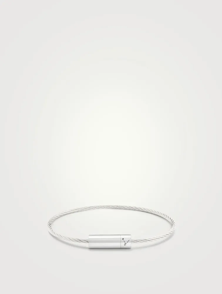 LE GRAMME 7g Polished Sterling Silver Cable Bracelet | Yorkdale Mall