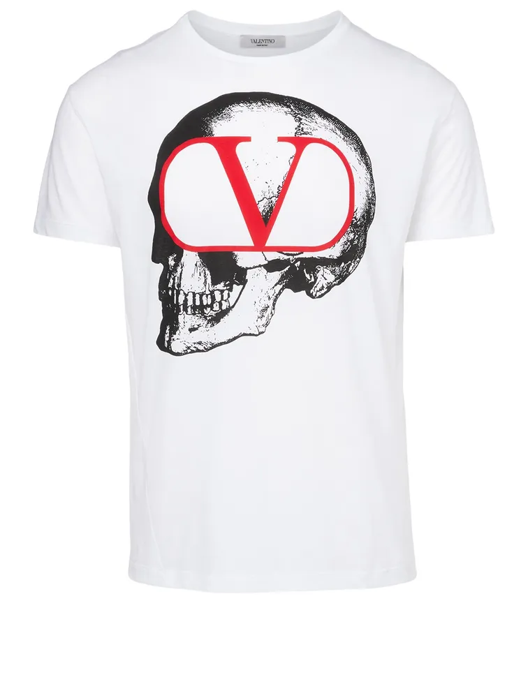 VALENTINO Undercover T-Shirt In Go Skull Print | Square One