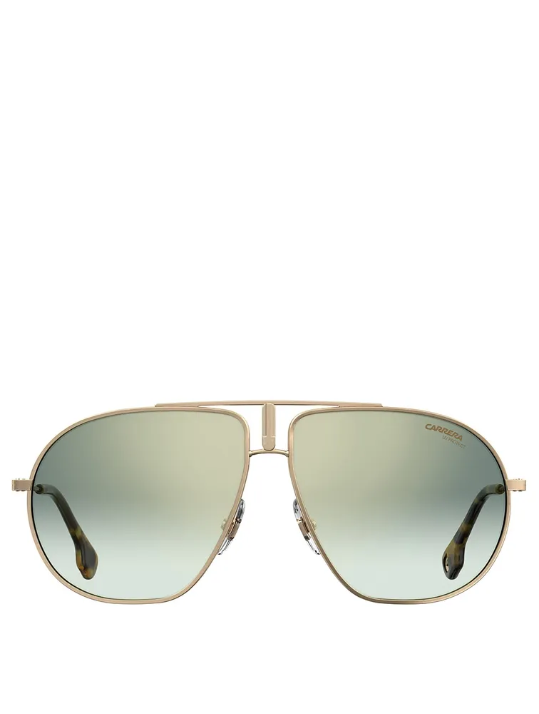 Holt Renfrew Carrera Bound Aviator Sunglasses Square One